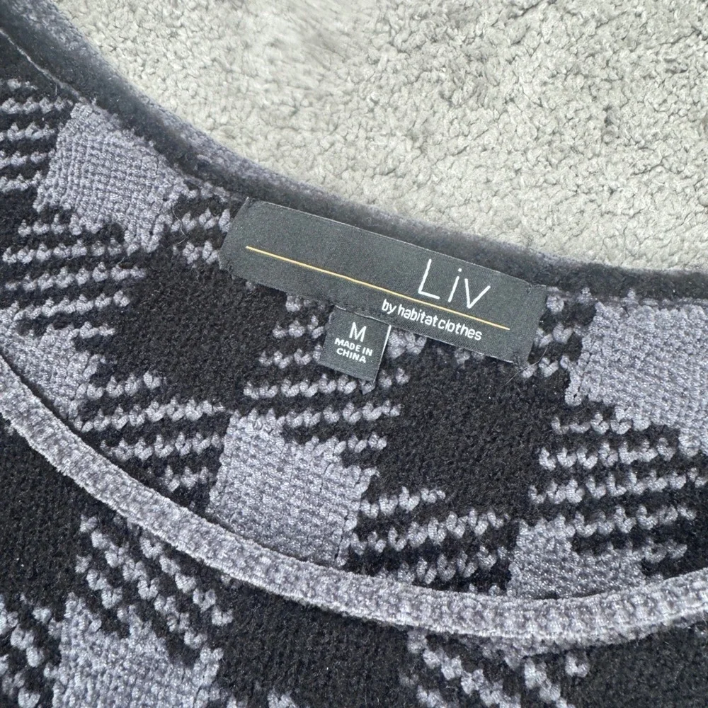 Liv By Habitat Clothes Women's Medium Black Sweater - Picture 2 of 4